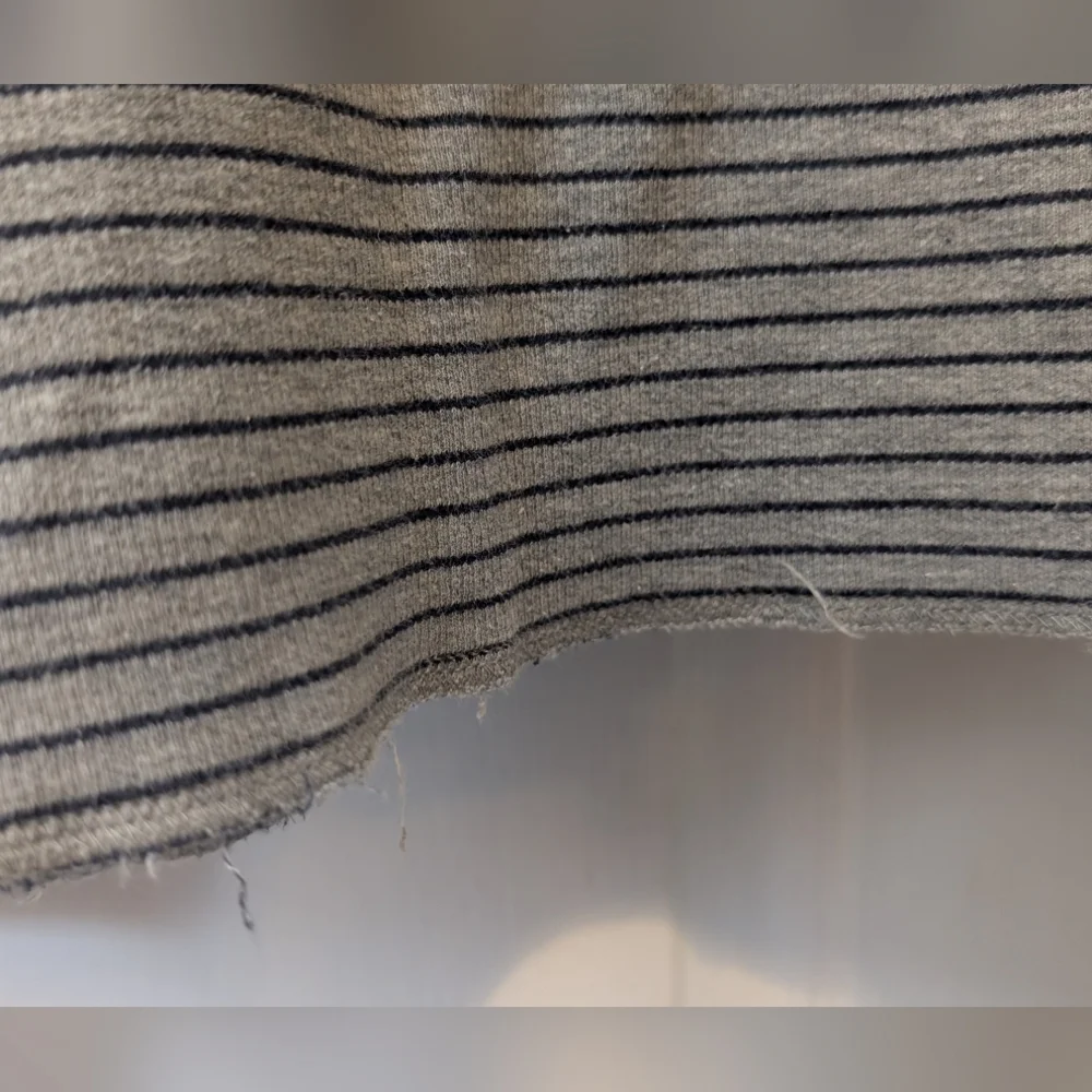 Polo Ralph Lauren Men's Gray Navy Striped Long Sleeve Shirt 100% Cotton Size XXL - Picture 13 of 13